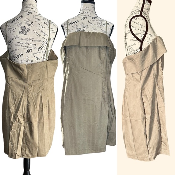 Fashion Nova First Class Pinstripe Blazer & Mini Dress Set NWT - Picture 6 of 12